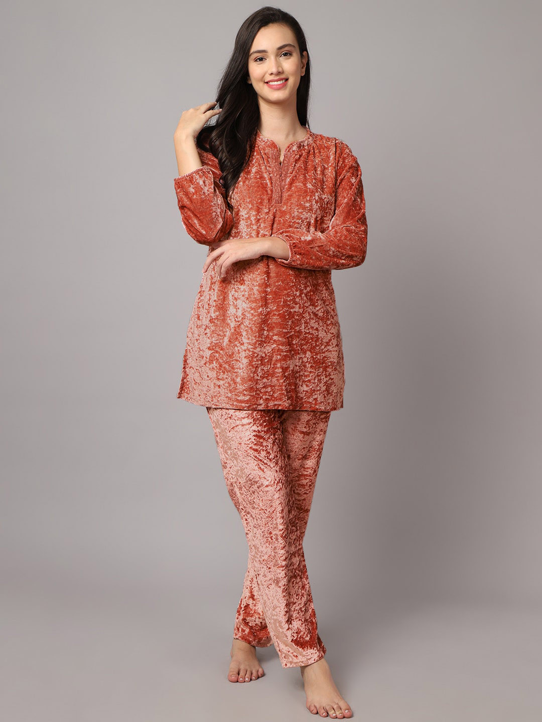 

Kanvin Women Night suit, Coral