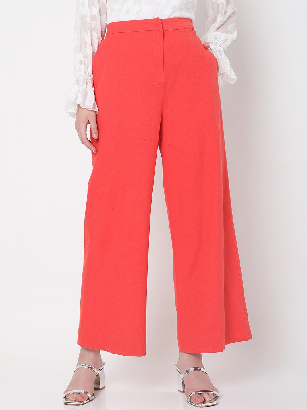 

Vero Moda Women Loose Fit Trouser, Orange