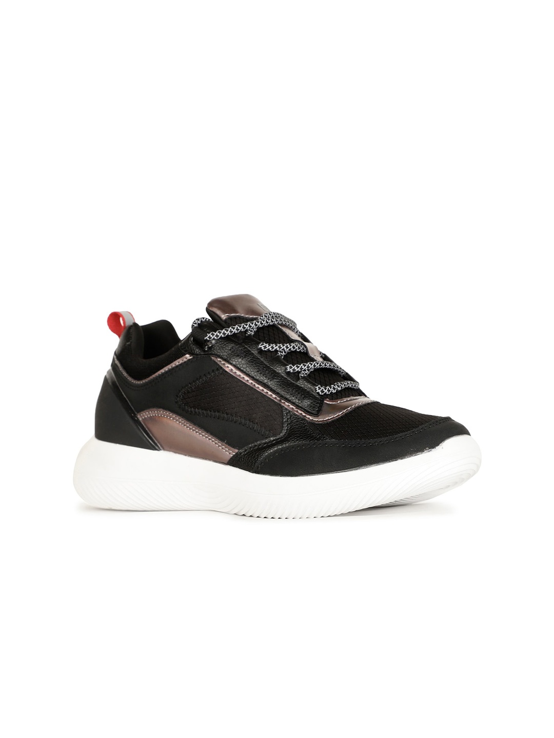 

Bata comfit Women Colourblocked Sneakers, Black