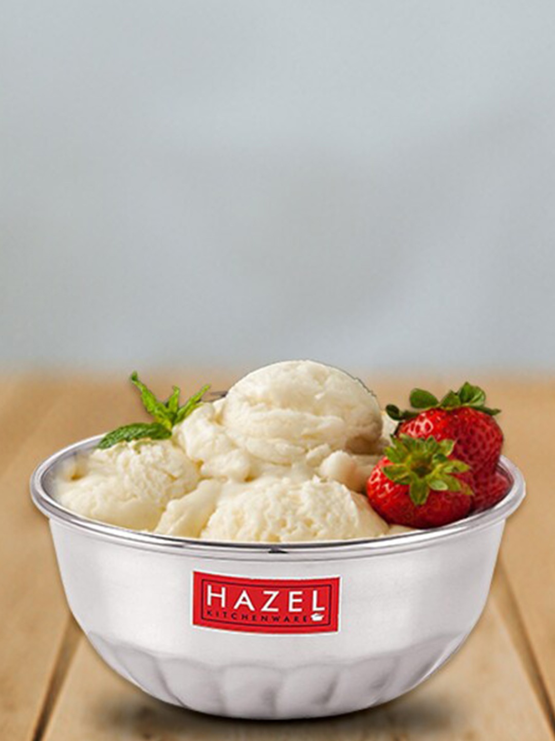 

HAZEL 4 Piece Silver-Toned Stainless Steel Glossy Bowls 220 ml