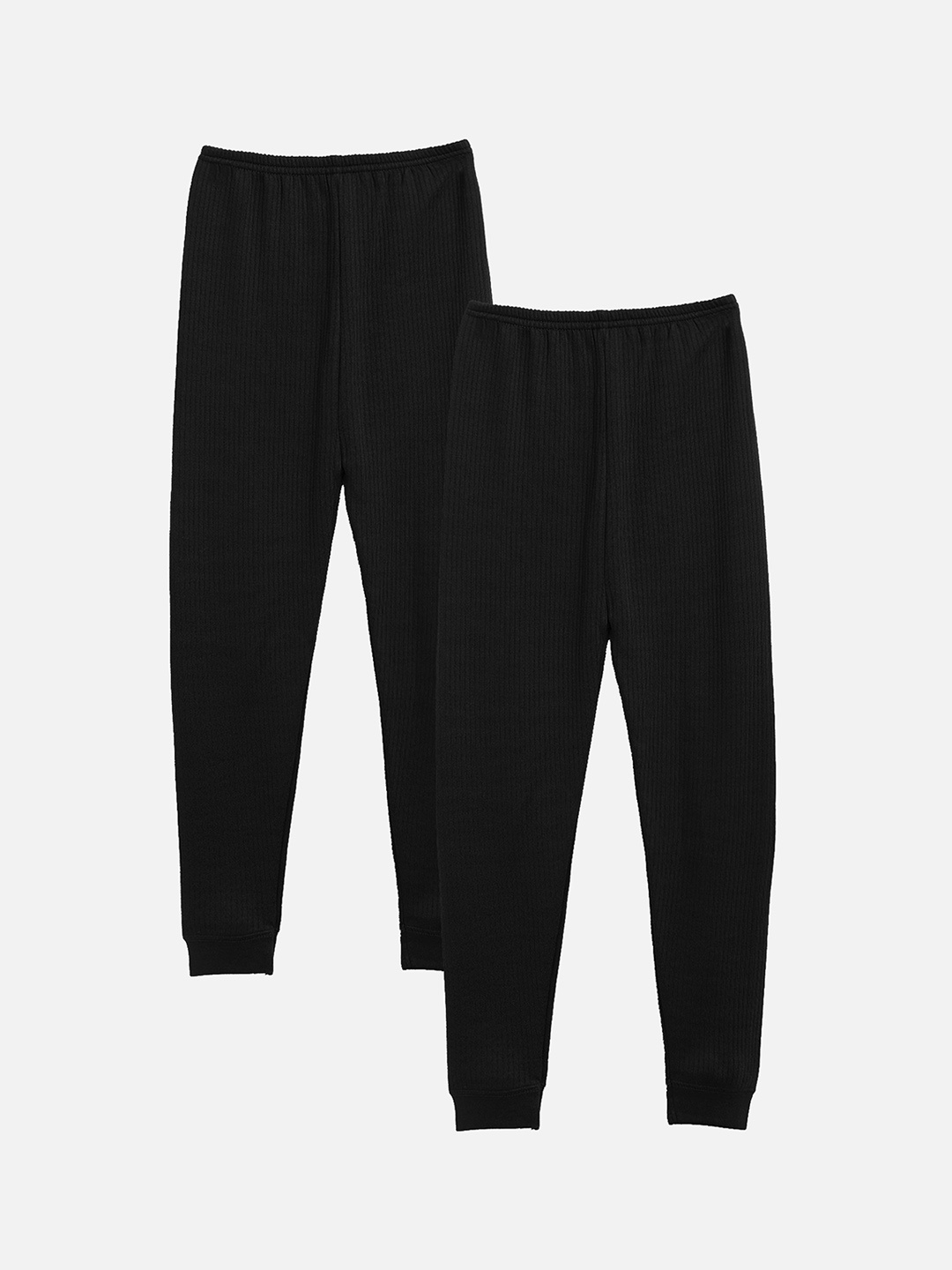 

Kanvin Boys Pack Of 2 Thermal Bottoms, Black