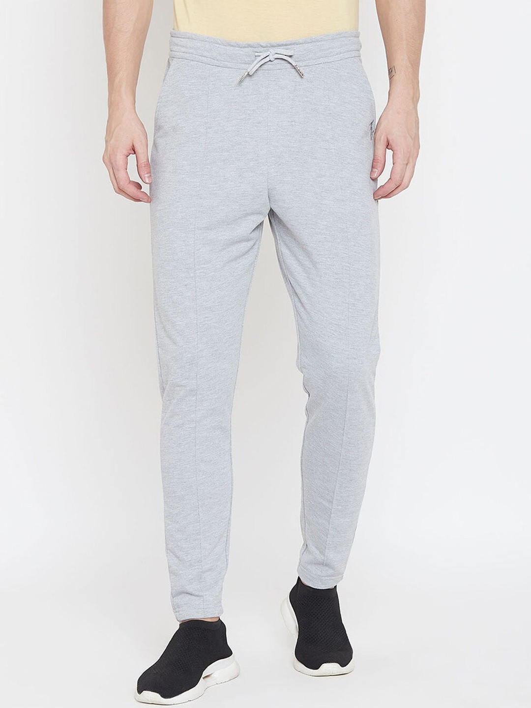 

HARBOR N BAY Men Regular-Fit Cotton Track Pants, Grey