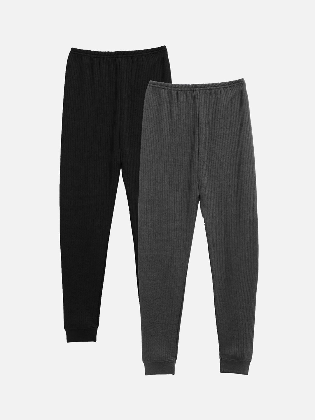 

Kanvin Boys Pack Of 2 Thermal Bottoms, Black