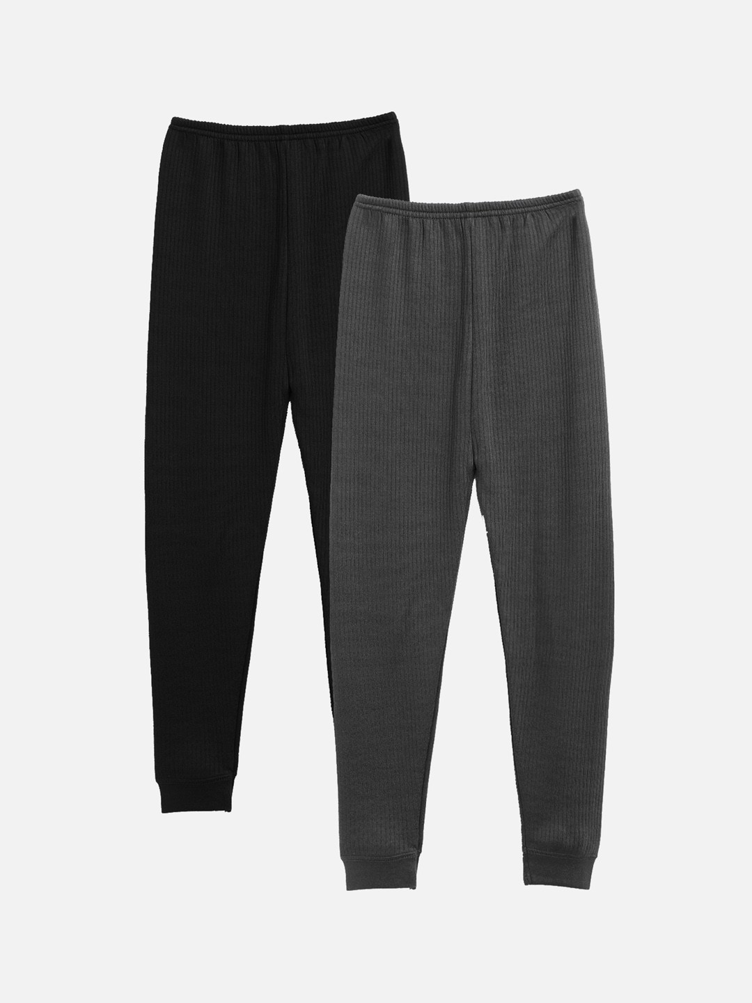 

Kanvin Boys Pack Of 2 Thermal Bottoms, Black