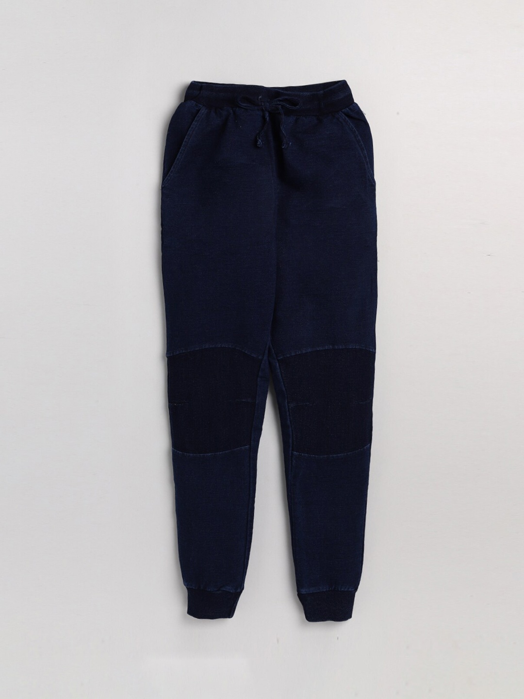 

AMUL Kandyfloss Kids Cotton No Fade Jogger Jeans, Navy blue