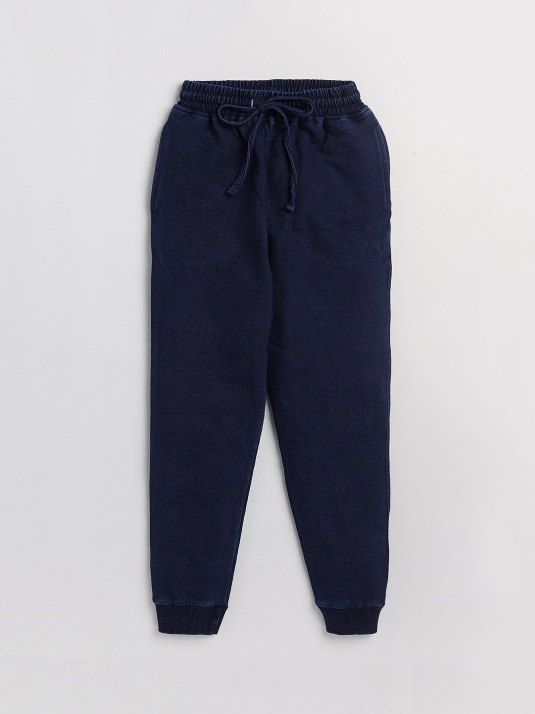 

AMUL Kandyfloss Kids Cotton No Fade Jogger Jeans, Navy blue