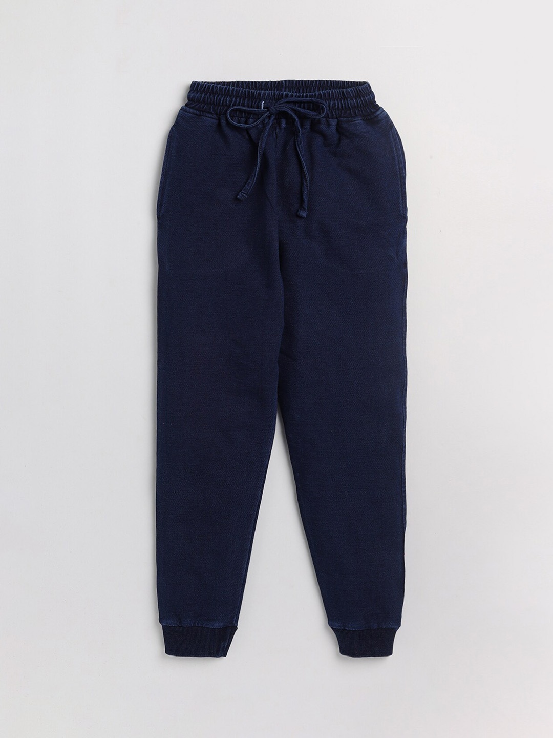 

AMUL Kandyfloss Kids Cotton No Fade Jogger Jeans, Navy blue