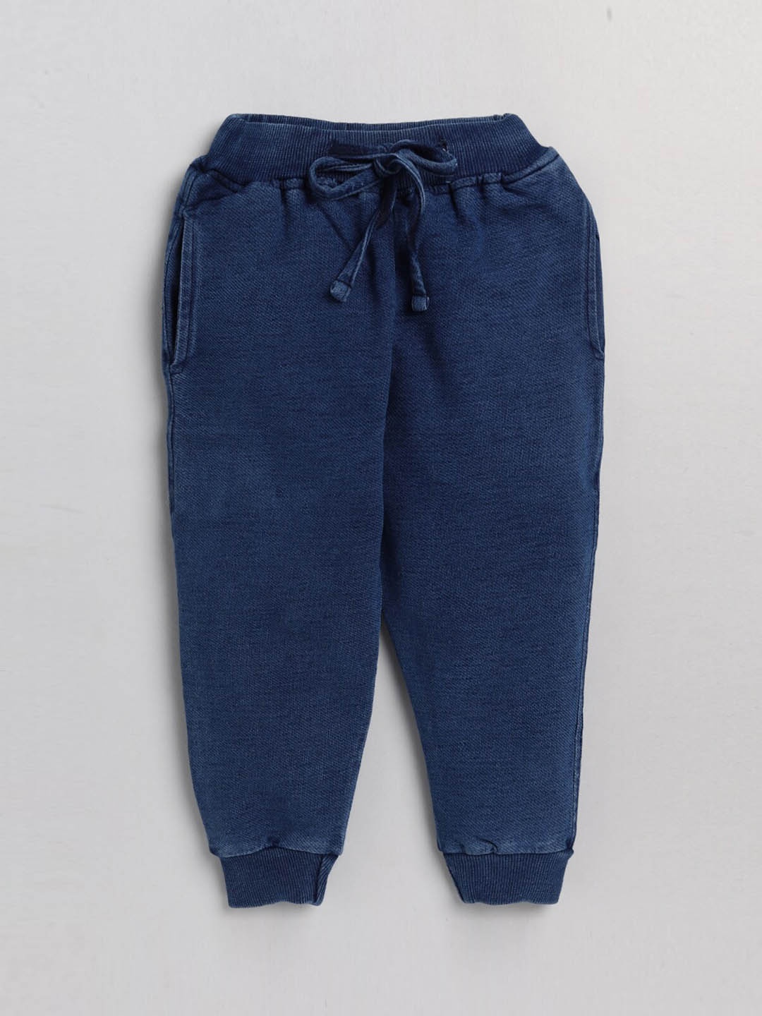 

AMUL Kandyfloss Kids Cotton Jogger Light Fade Jeans, Navy blue