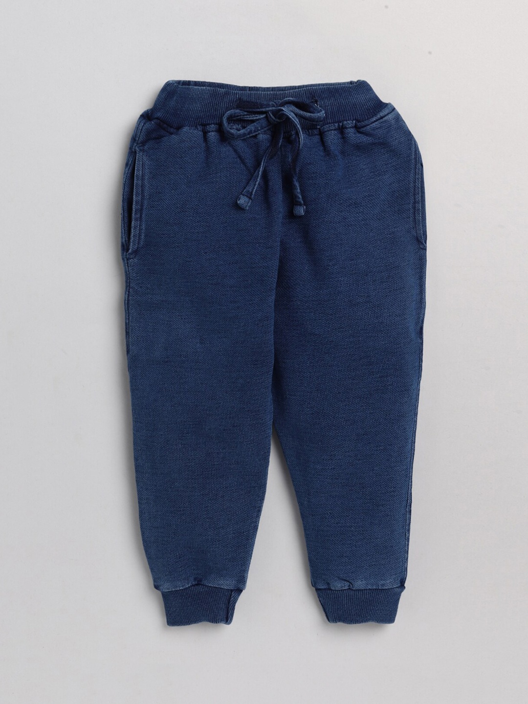 

AMUL Kandyfloss Kids Cotton No Fade Jogger Jeans, Navy blue
