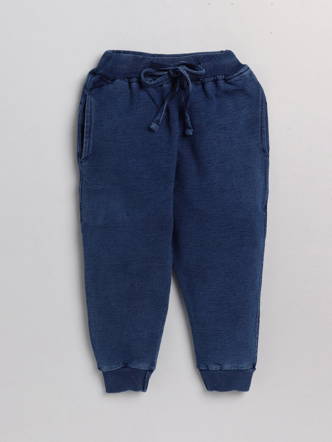 

AMUL Kandyfloss Kids Cotton No Fade Jogger Jeans, Navy blue