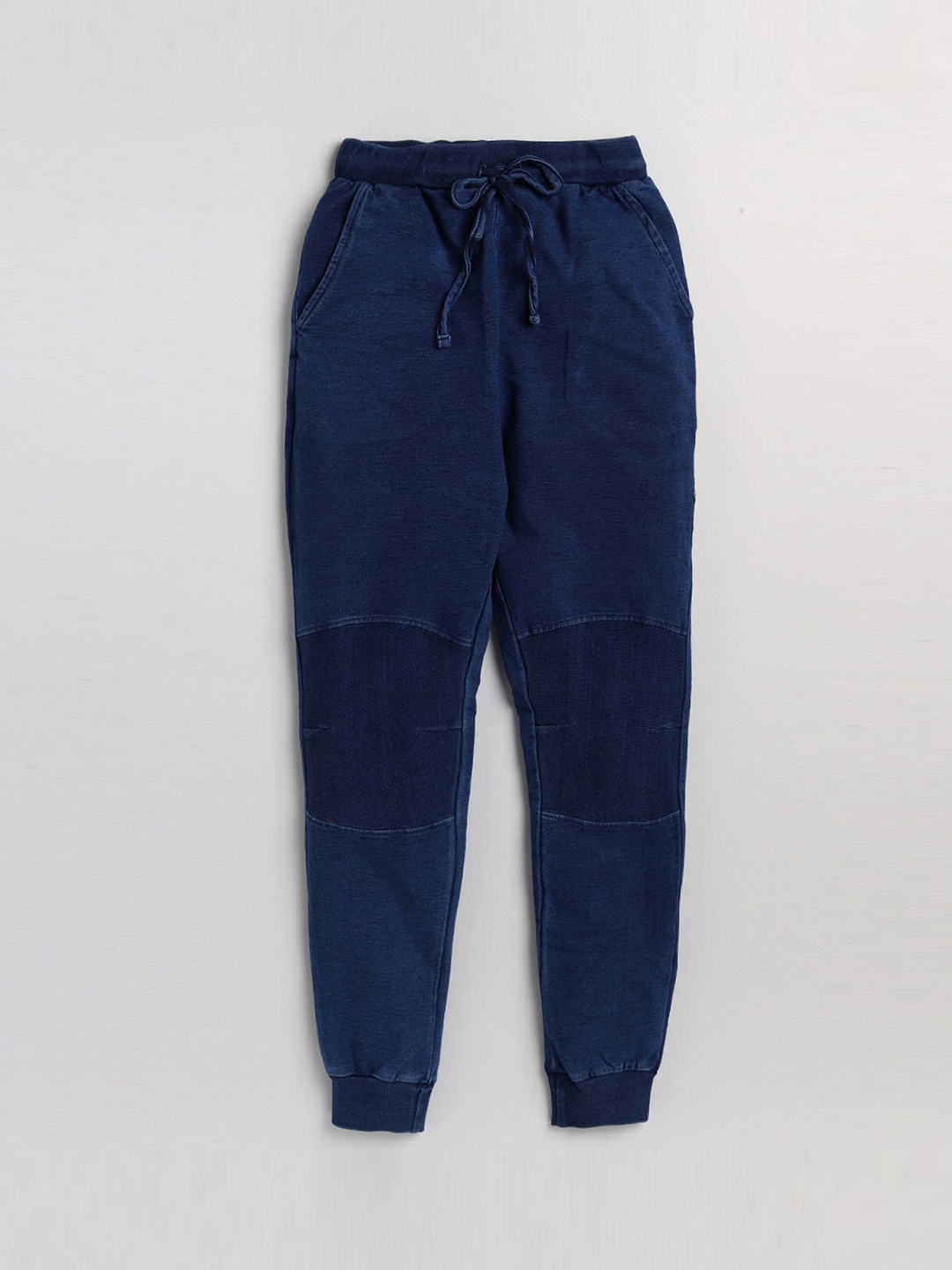 

AMUL Kandyfloss Kids Navy Blue Pure Cotton Jogger Jeans