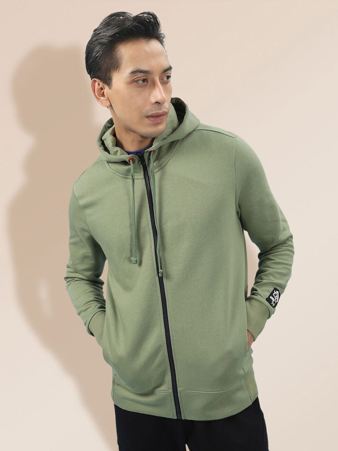

KRA Men Hooded Sweatshirt, Olive