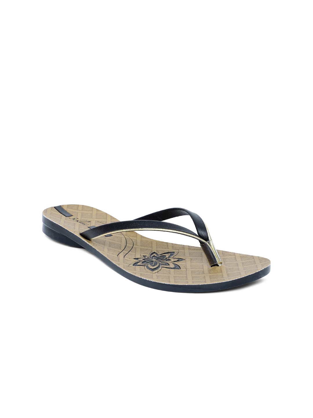 

Paragon Women Black Open Toe Flats