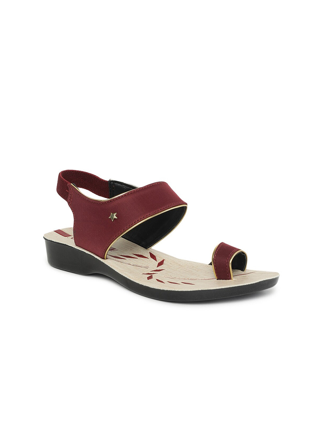 

Paragon Women One Toe Flats, Red