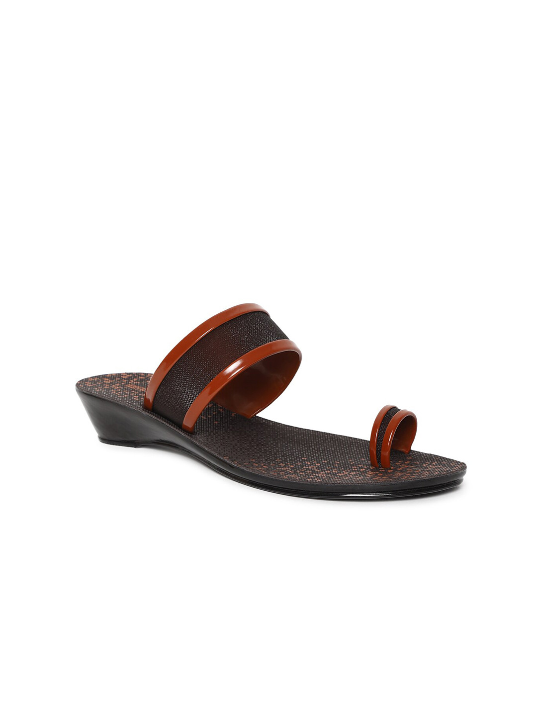 

Paragon Women Brown One Toe Flats