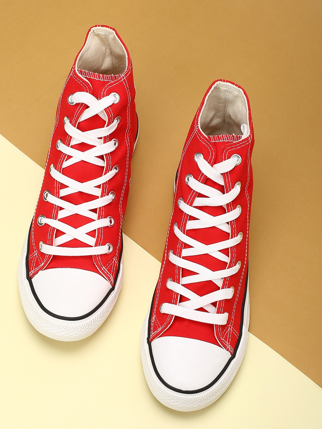 

max Women High-Top Sneakers, Red