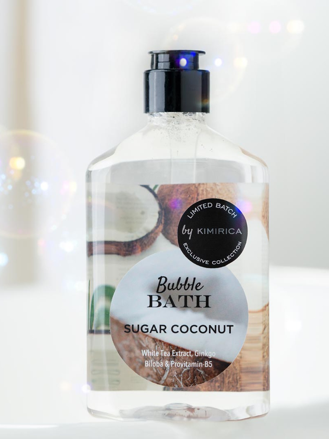 

Kimirica Sugar Coconut Bubble Bath Shower Gel with Ginkgo Biloba & White Tea - 270 ml