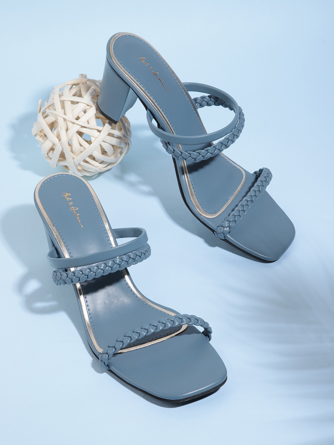 

Mast & Harbour Block Sandals, Blue