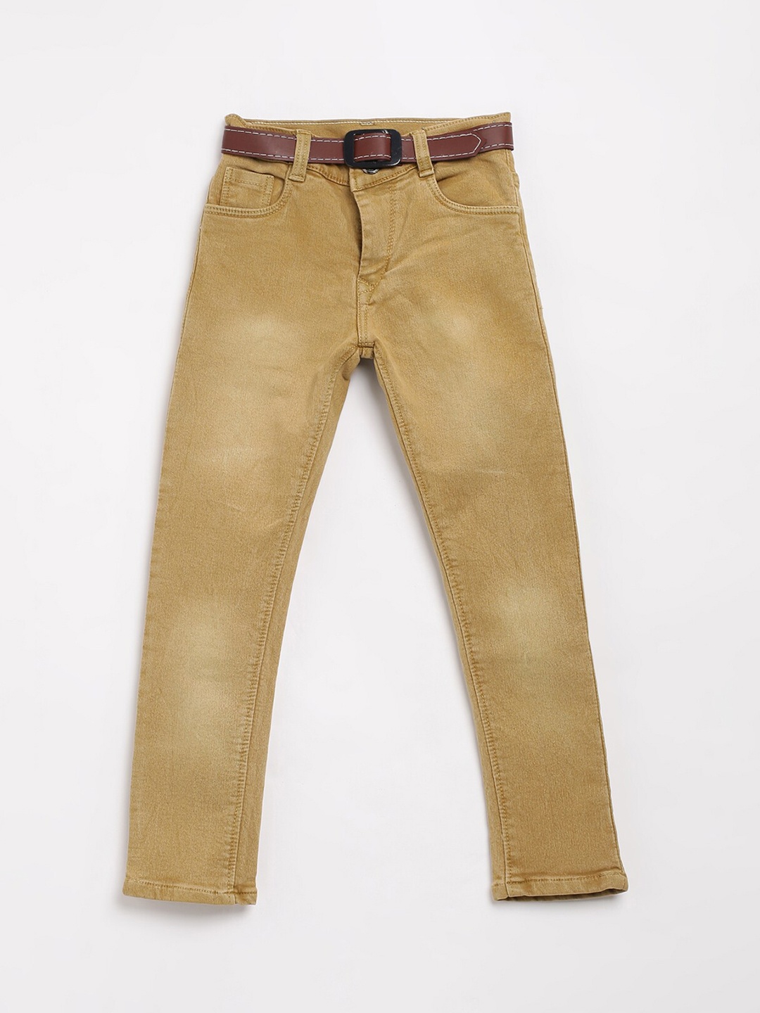 

V2 Value & Variety Boys Light Fade Jeans, Brown