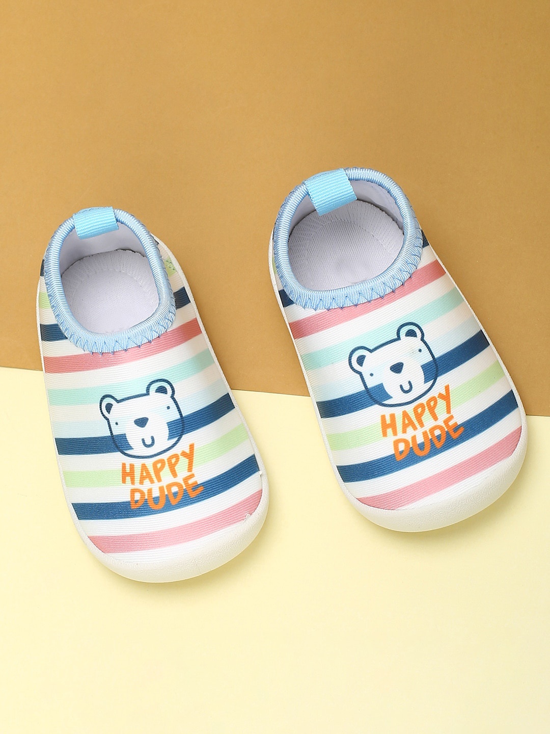 

max Boys Striped Sneakers, Blue