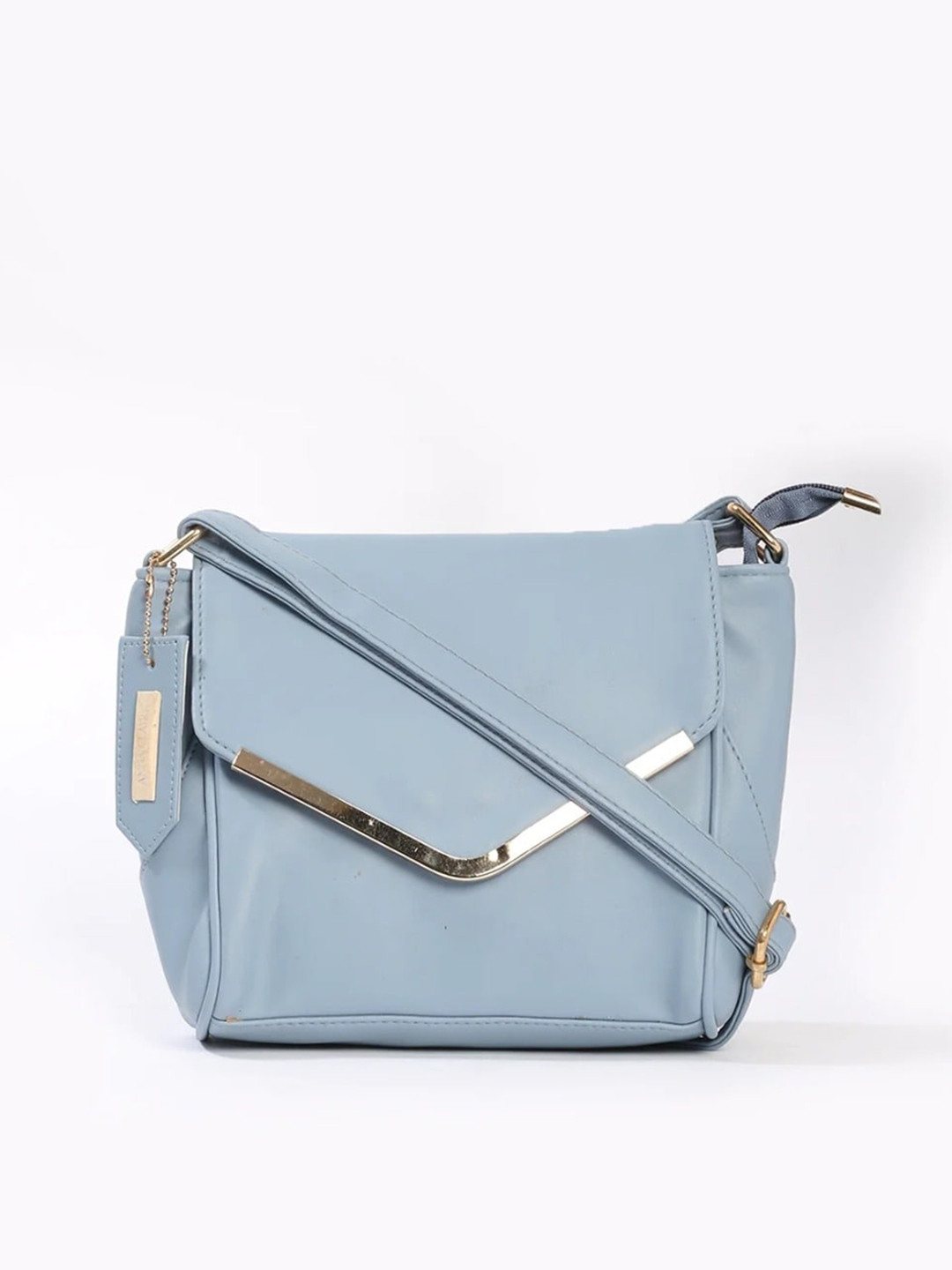 

Anna Claire Women PU Swagger Sling Bag, Blue