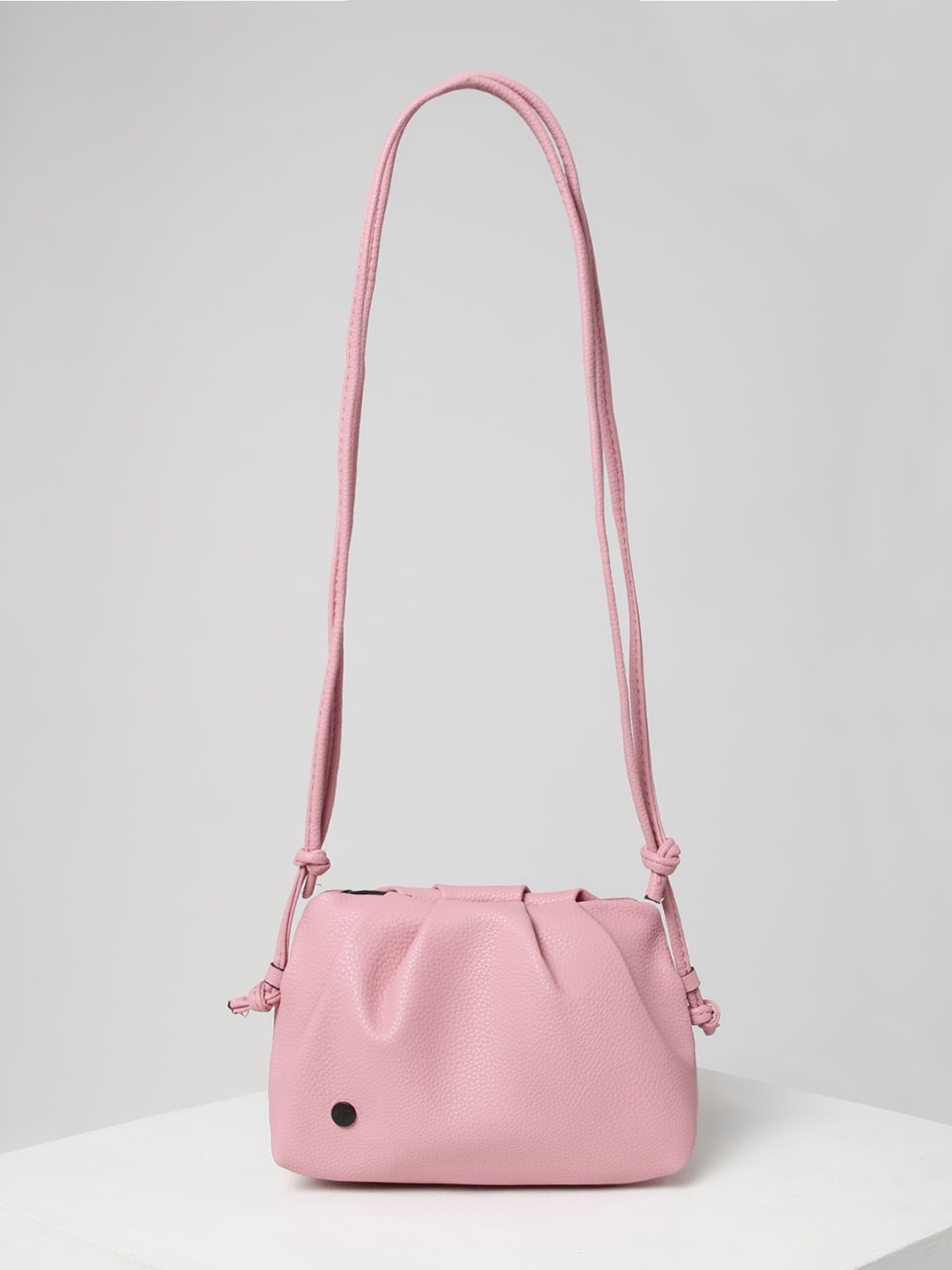 

KENDALL & KYLIE Pink Textured Shopper Shoulder Bag