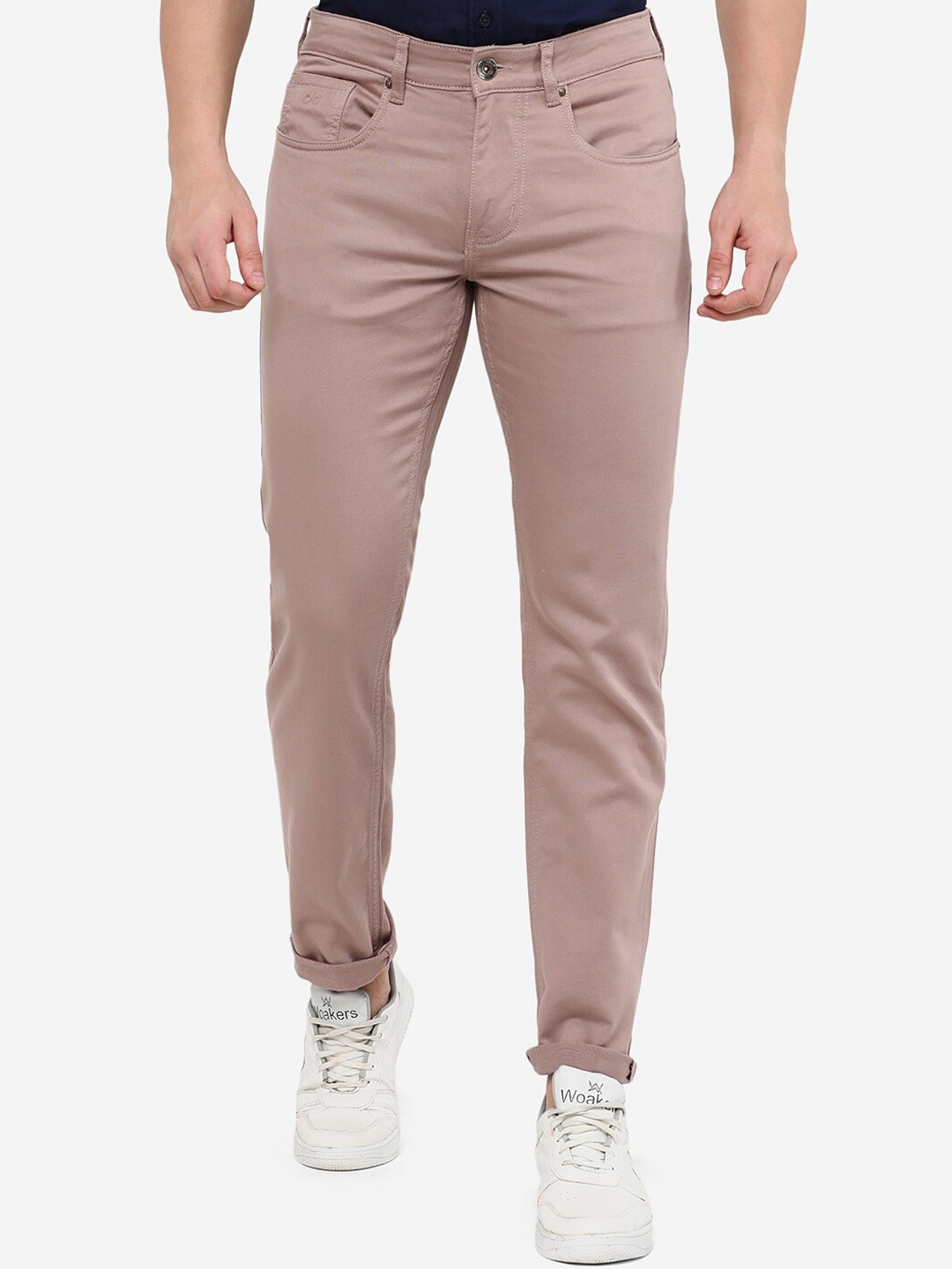 

JADE BLUE Men Slim Fit Jeans, Pink