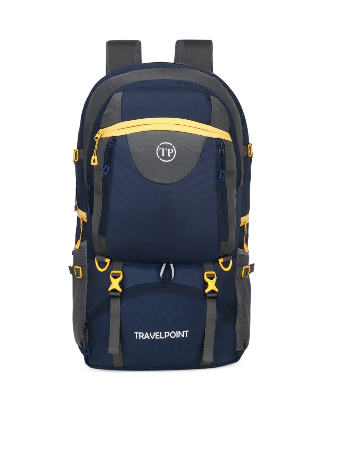 

TRAVEL POINT Printed Waterproof Rucksack, Blue