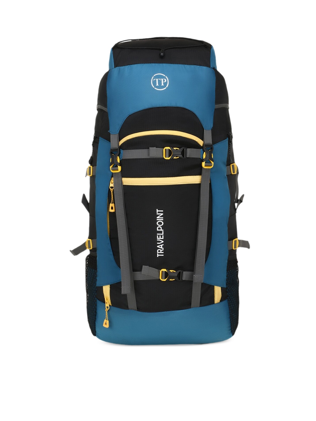 

TRAVEL POINT Colour-Blocked Waterproof Rucksack, Teal