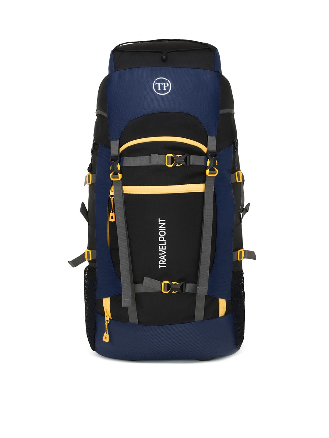 

TRAVEL POINT Colourblocked Waterproof Rucksack, Navy blue
