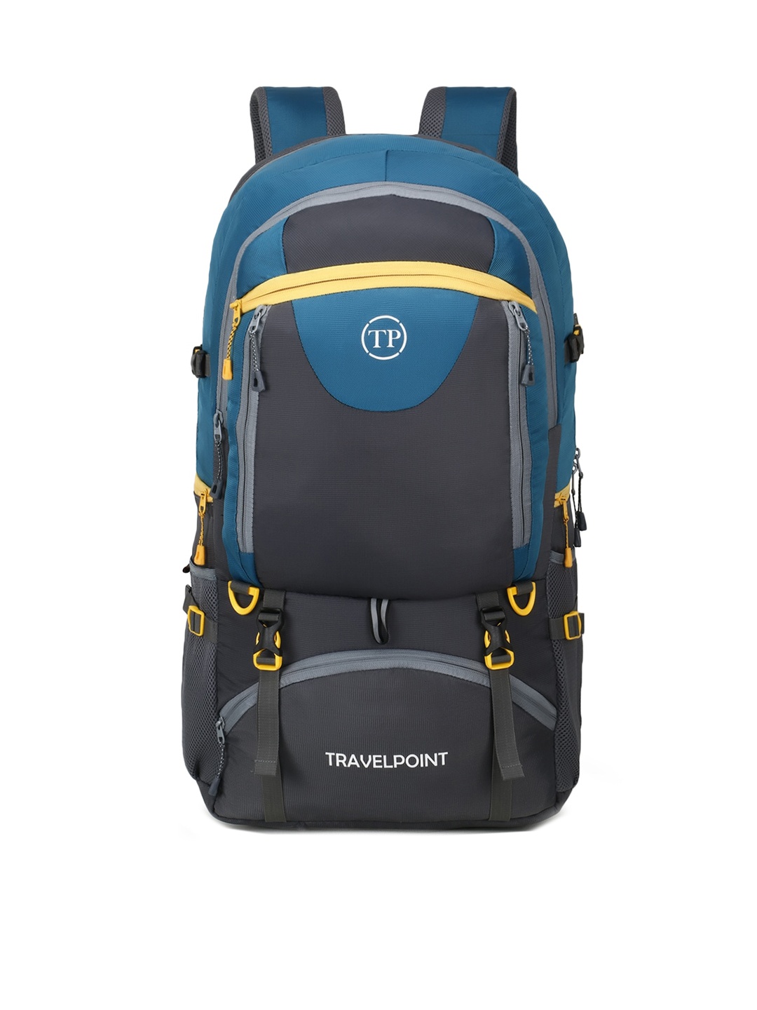 

TRAVEL POINT Colourblocked Waterproof Rucksack, Teal