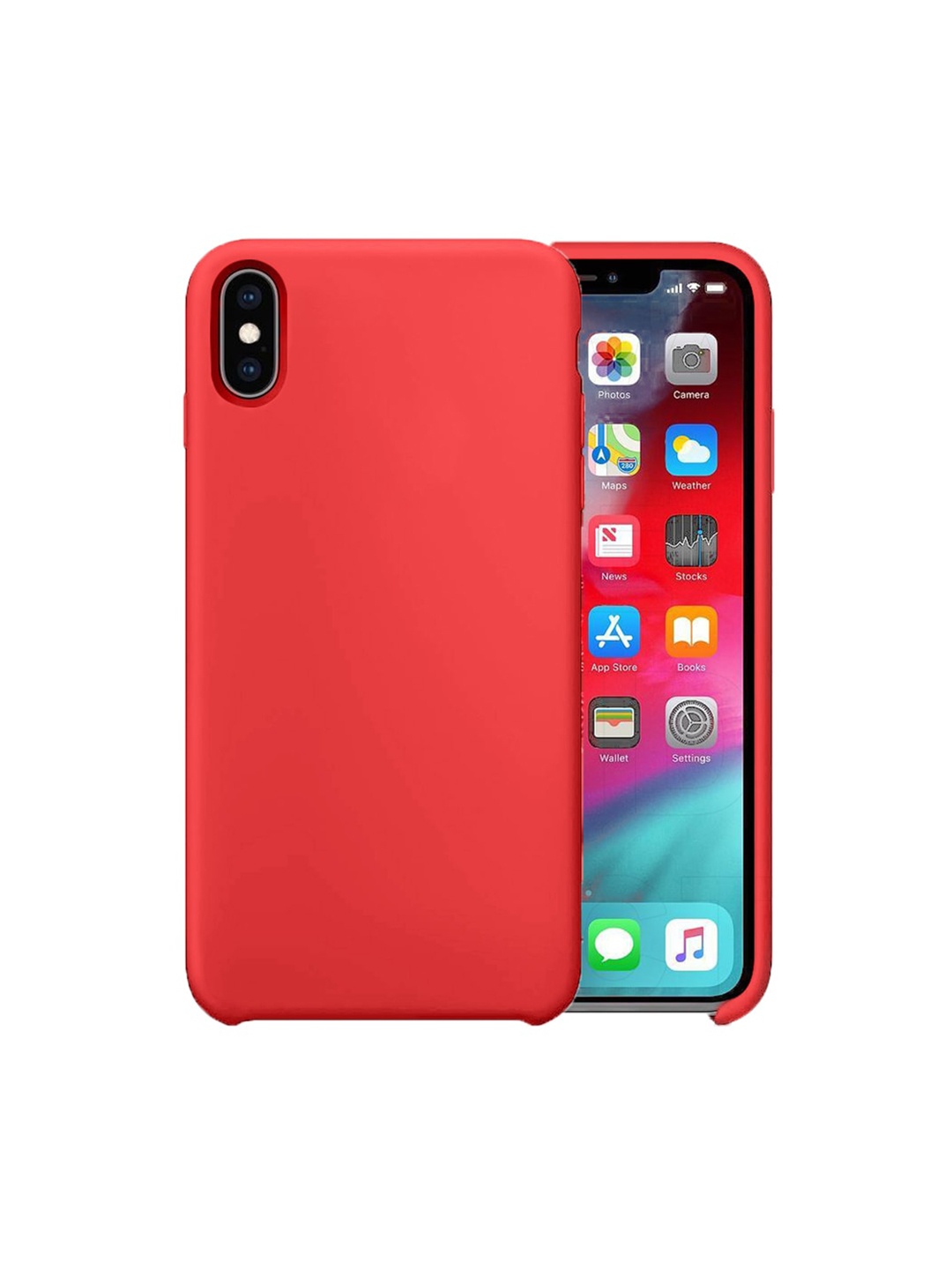 

Karwan iPhone X Mobile Phone Case, Red