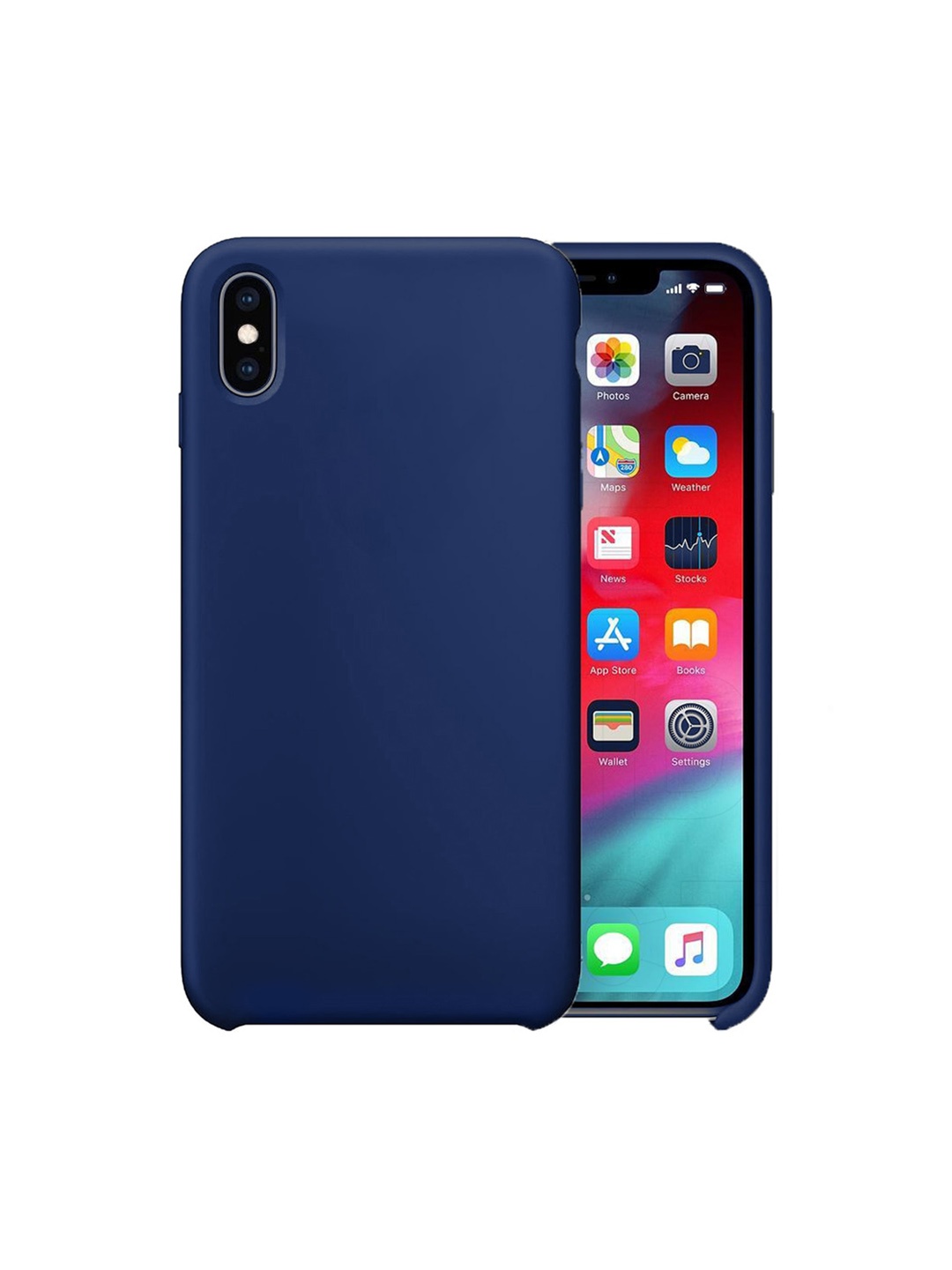 

Karwan Blue iPhone XS Mobile Phone Case