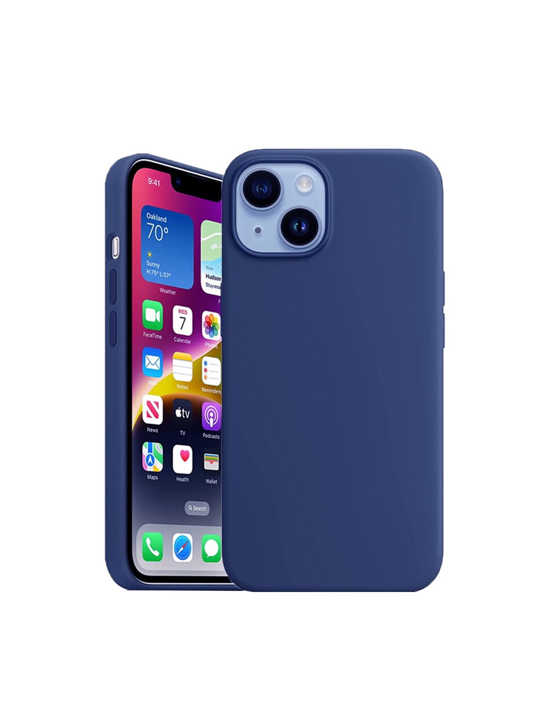 

Karwan Blue iPhone 14 Mobile Phone Case