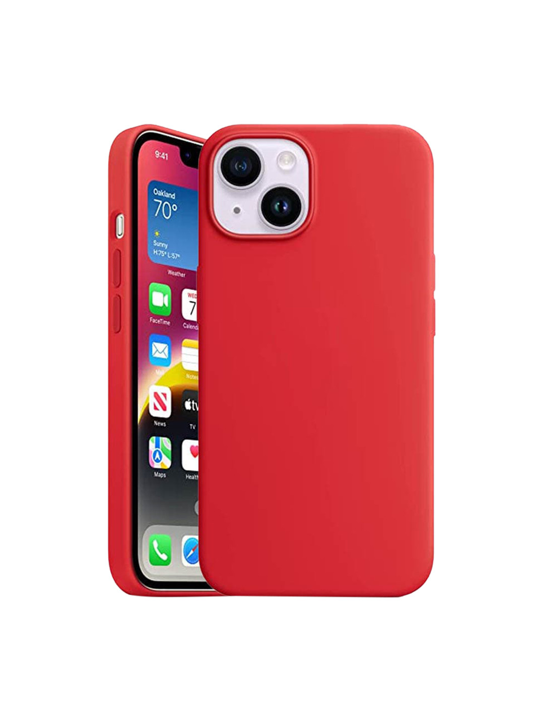 

Karwan Red iPhone 14 Plus Mobile Phone Case