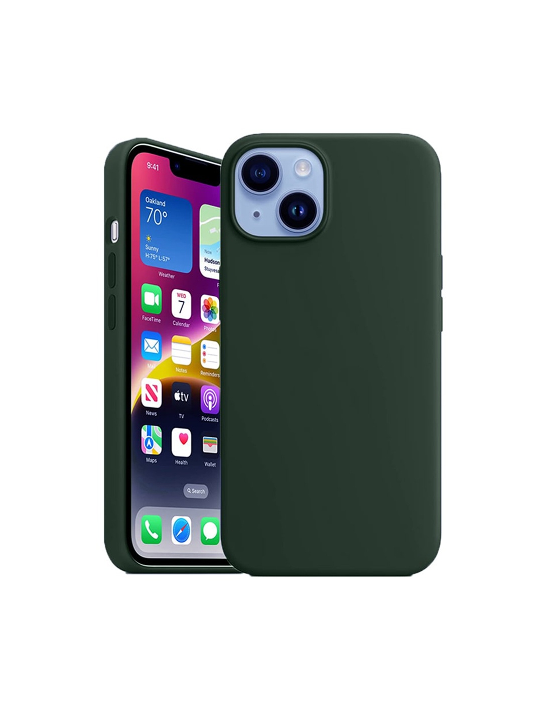 

Karwan iPhone 14 Plus Mobile Phone Case, Green