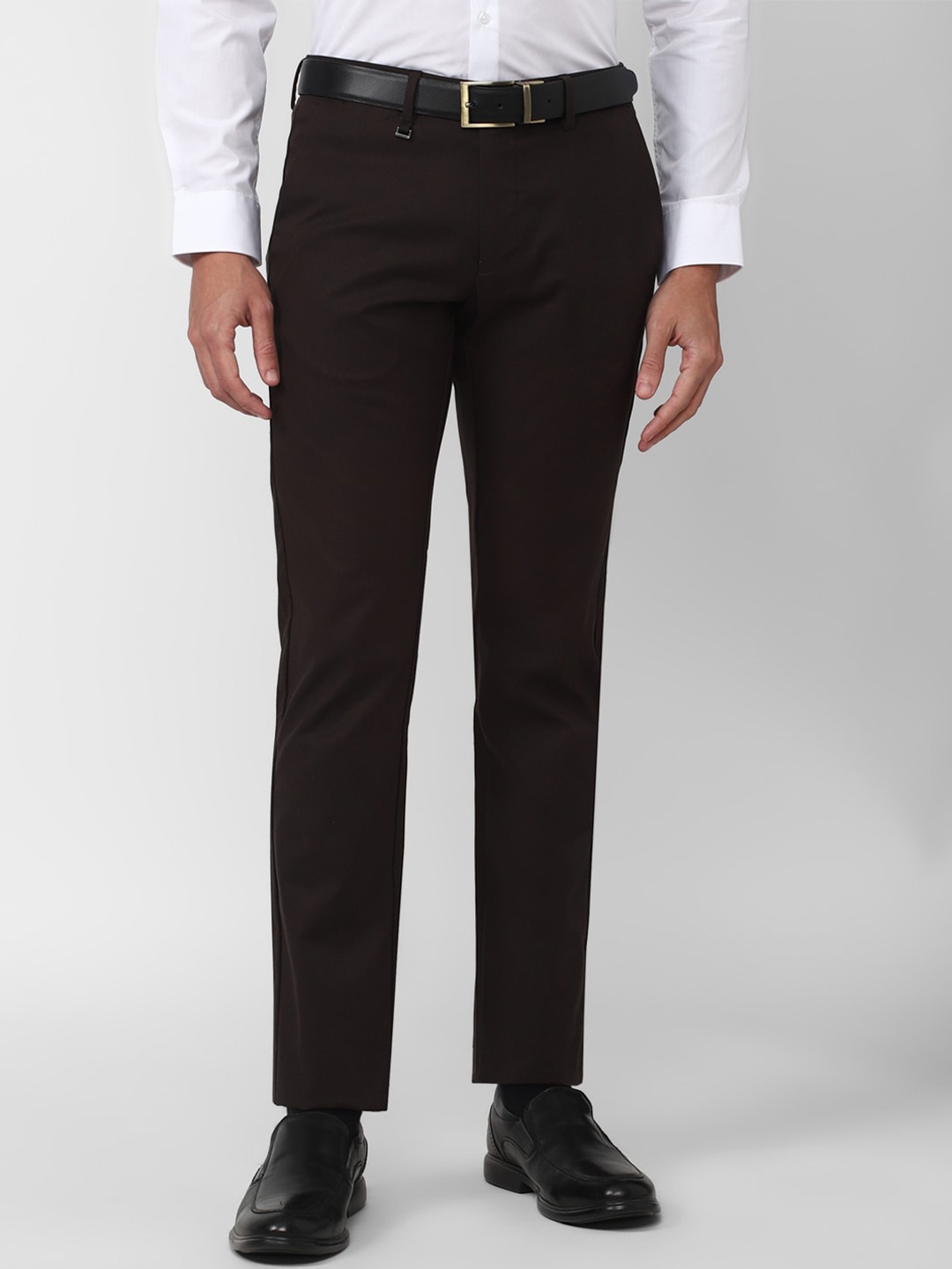 

Van Heusen Men Slim Fit Trouser, Brown