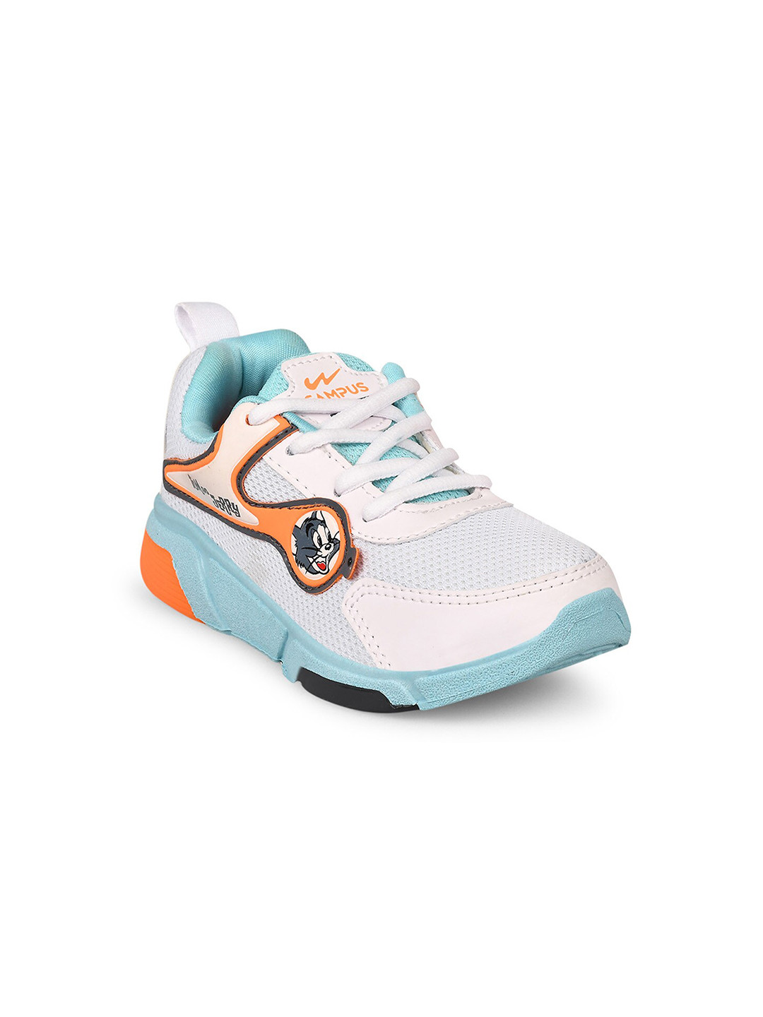 

Campus Kids Mesh Running Shoes, White