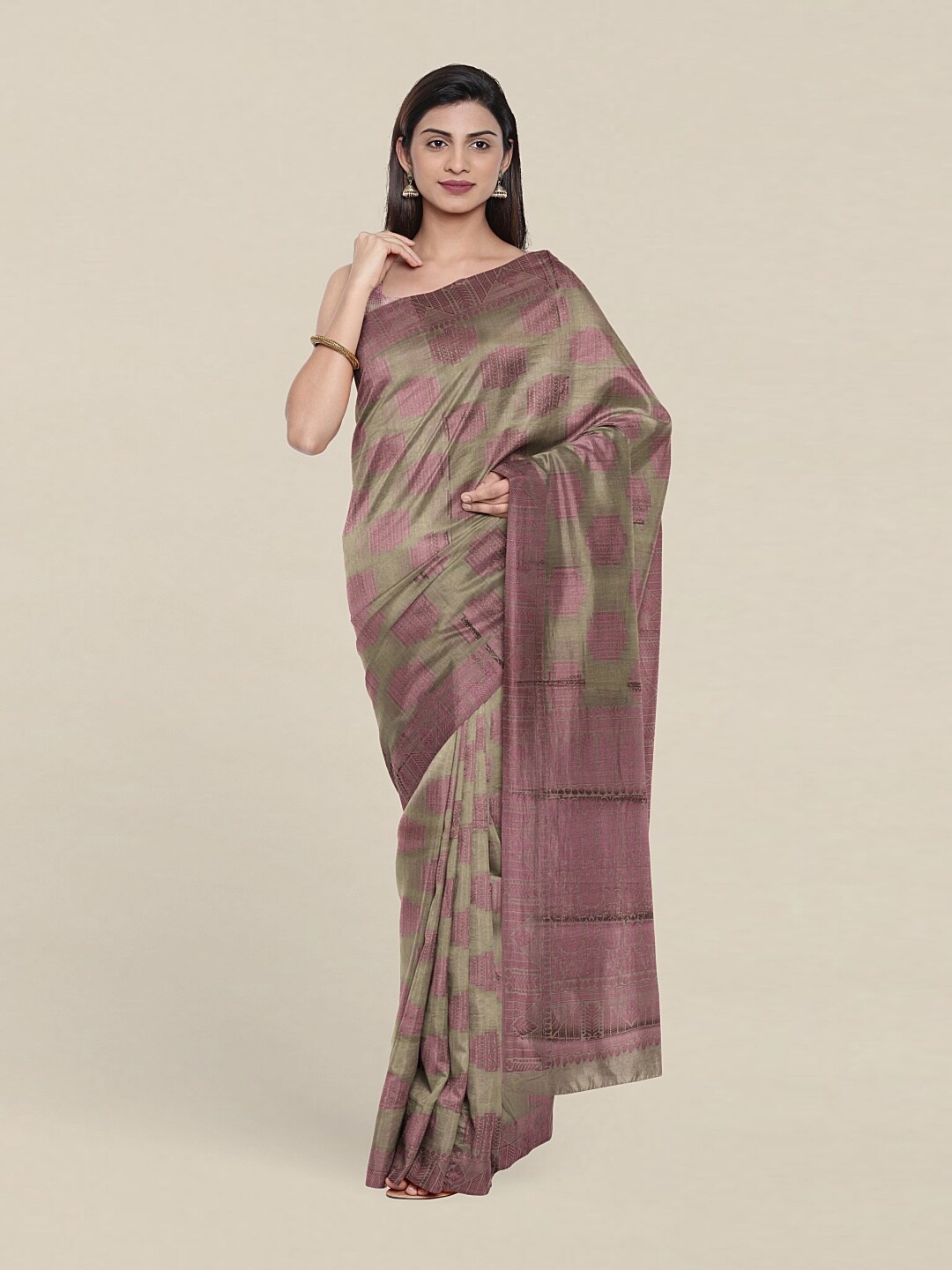 

Pothys Ethnic Motifs Saree, Yellow