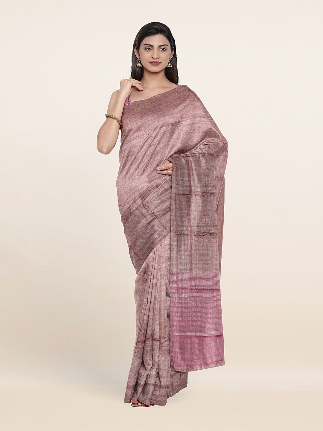 

Pothys Woven Design Saree, Pink