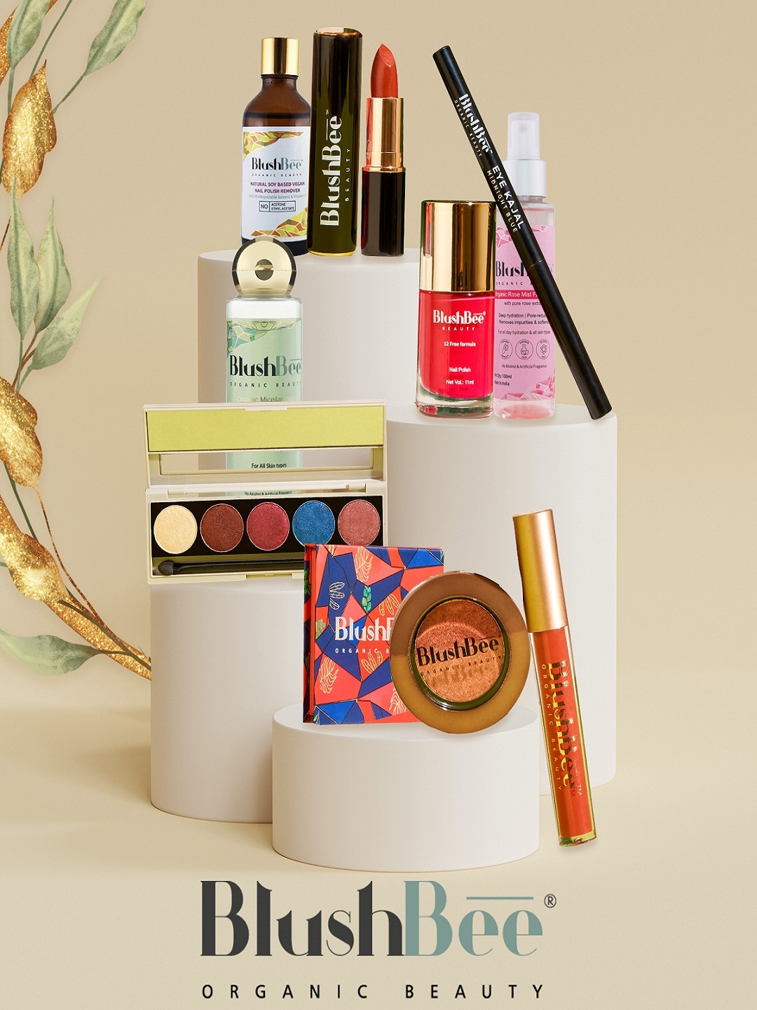 

BlushBee Beauty Celebration Makeup Gift Set, Peach
