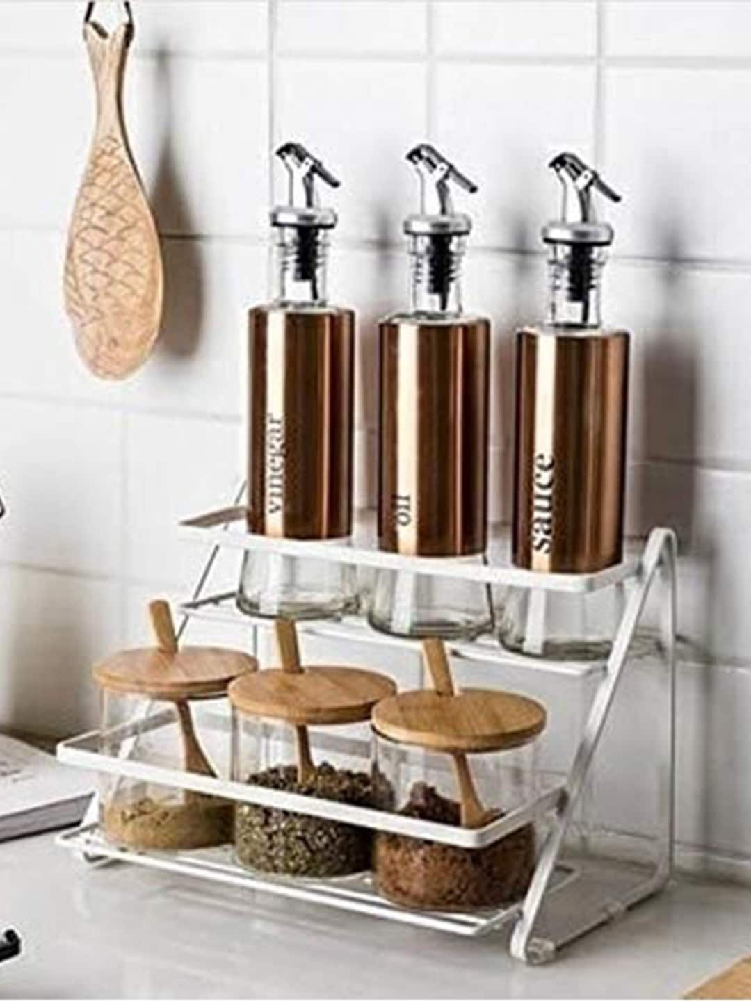 

MARKET99 White Multipurpose Kitchen Storage Rack