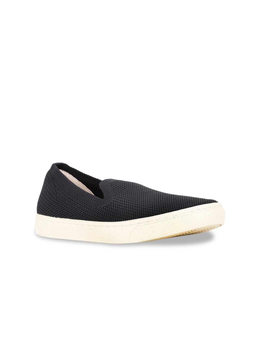 

Hush Puppies Women Woven Design Slip-On Sneakers, Navy blue