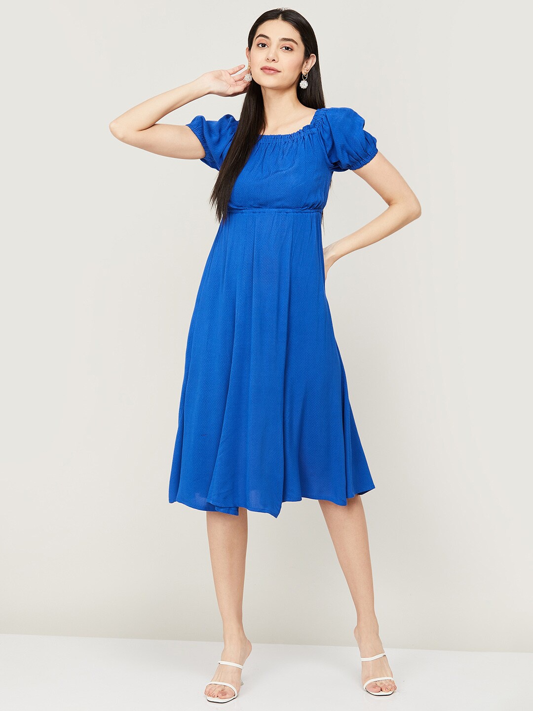 

CODE by Lifestyle Empire Midi Dress, Blue