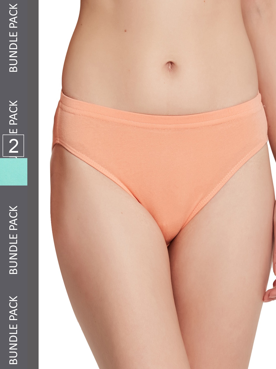 

UNMADE Women Pack Of 2 Bikini Briefs UM1237, Green