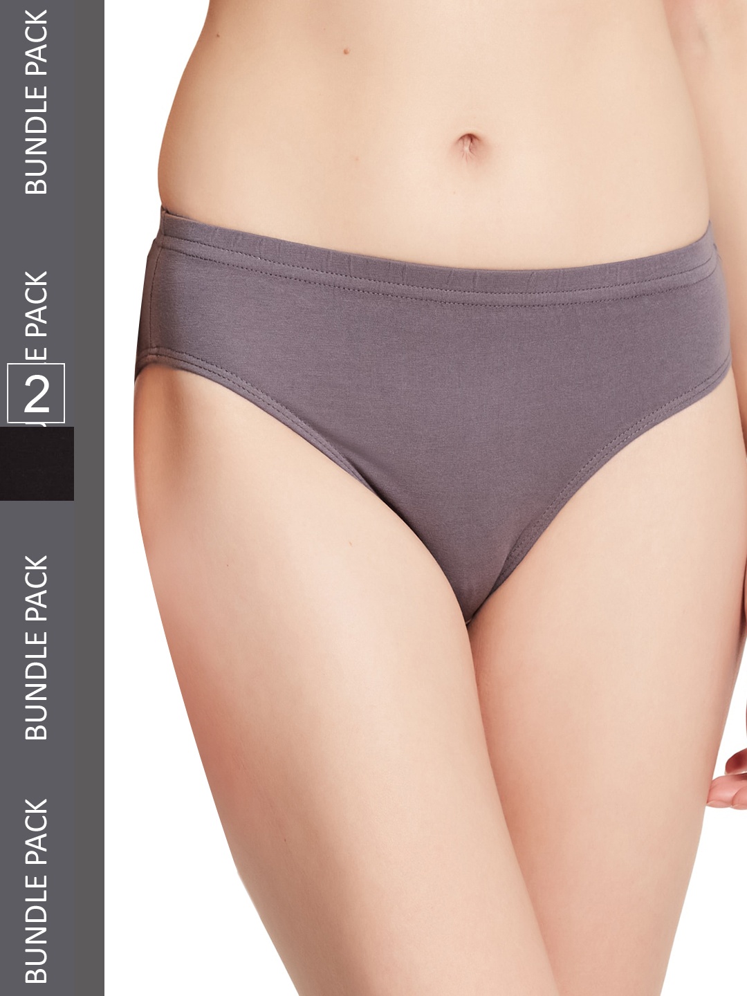 

UNMADE Women Pack Of 2 Bikini Briefs UM1237, Navy blue