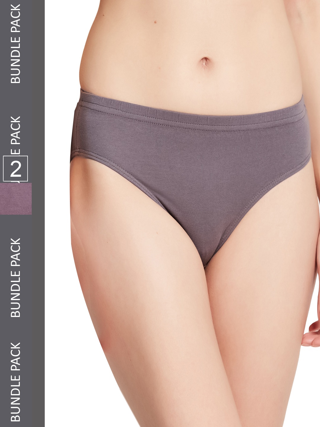 

UNMADE Women Pack Of 2 Bikini Briefs UM1237, Purple