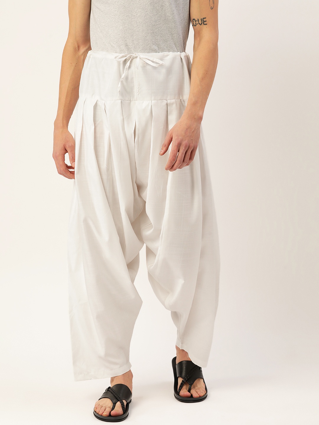 

Molly & Michel Men Pure Cotton Pyjamas, Off white