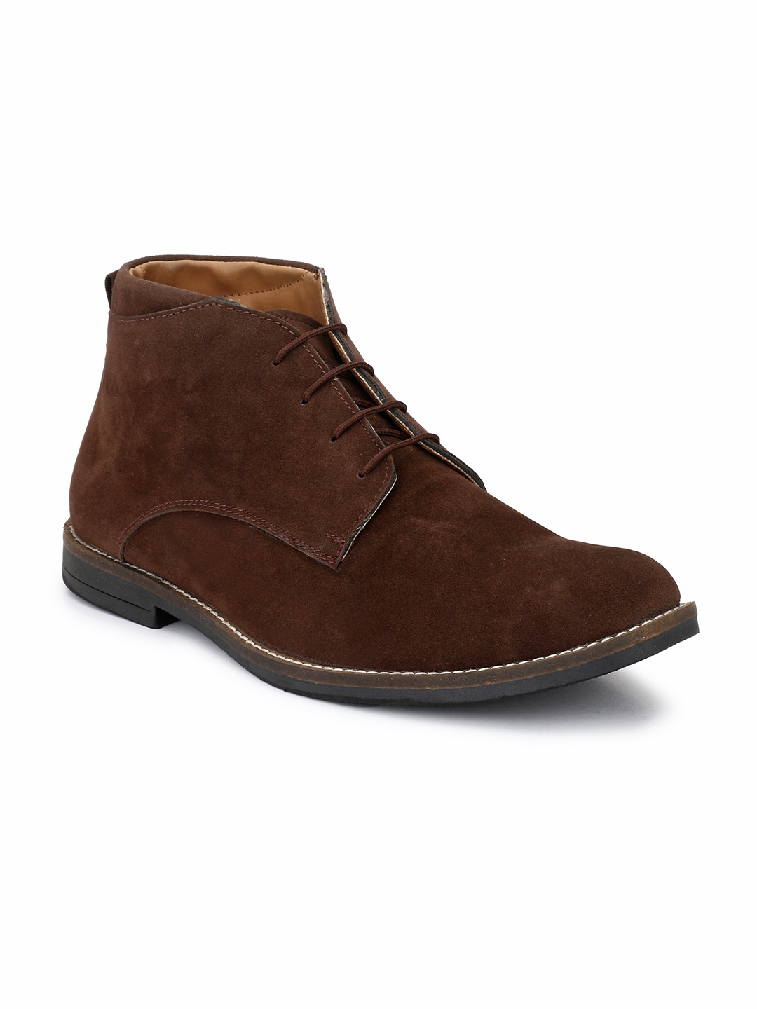 

Hirels Men Suede Boots, Brown