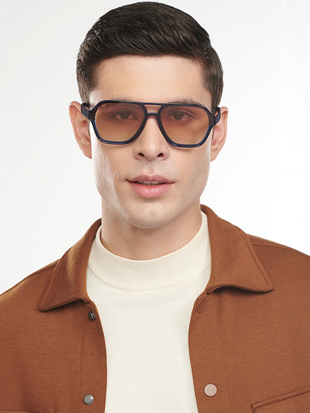 

Vincent Chase Brown Lens Sunglasses with Polarised and UV Protected Lens 200491